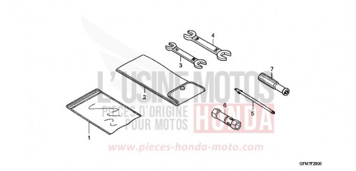 OUTILS NHX110WHA de 2010